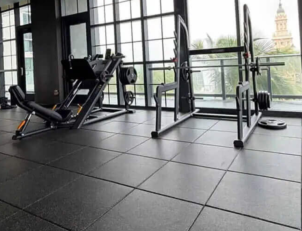 Loseta de Caucho para Gimnasio